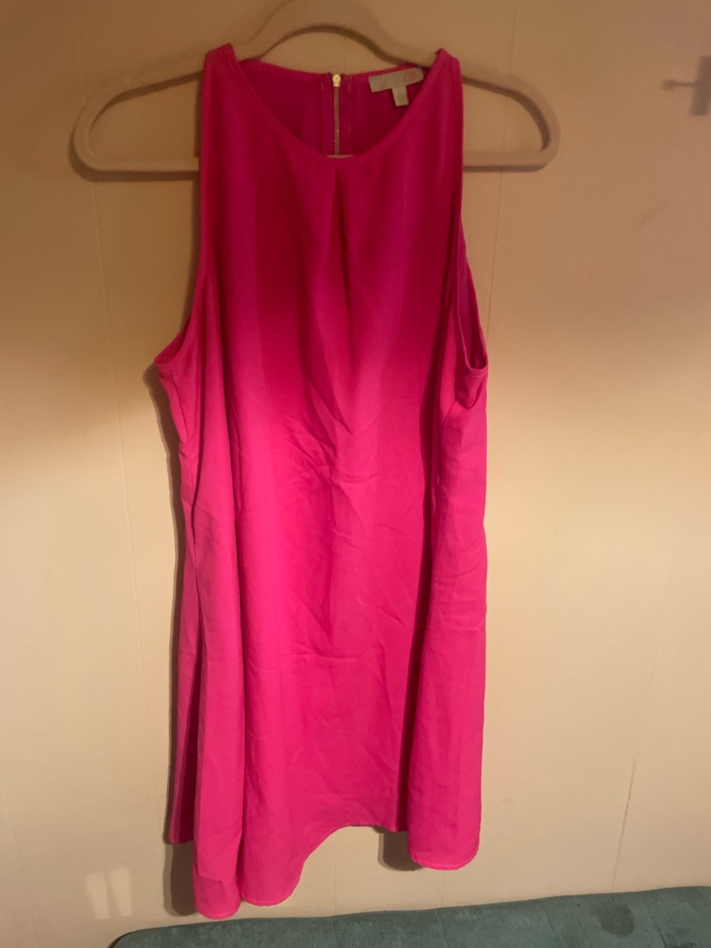 Gianni Bini Hot Pink Sleeveless Dress